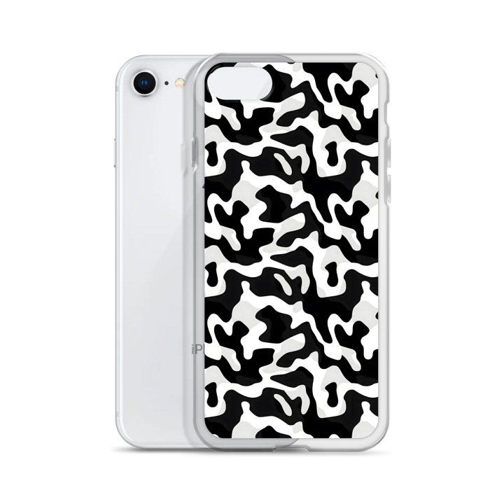 Urban Camo Clear iPhone® 7/8, 11, 12, 13, 14, 15, 16, 17, X/XS, SE, XR, Mini, Pro, Pro Max, Plus Cases. product image (2)