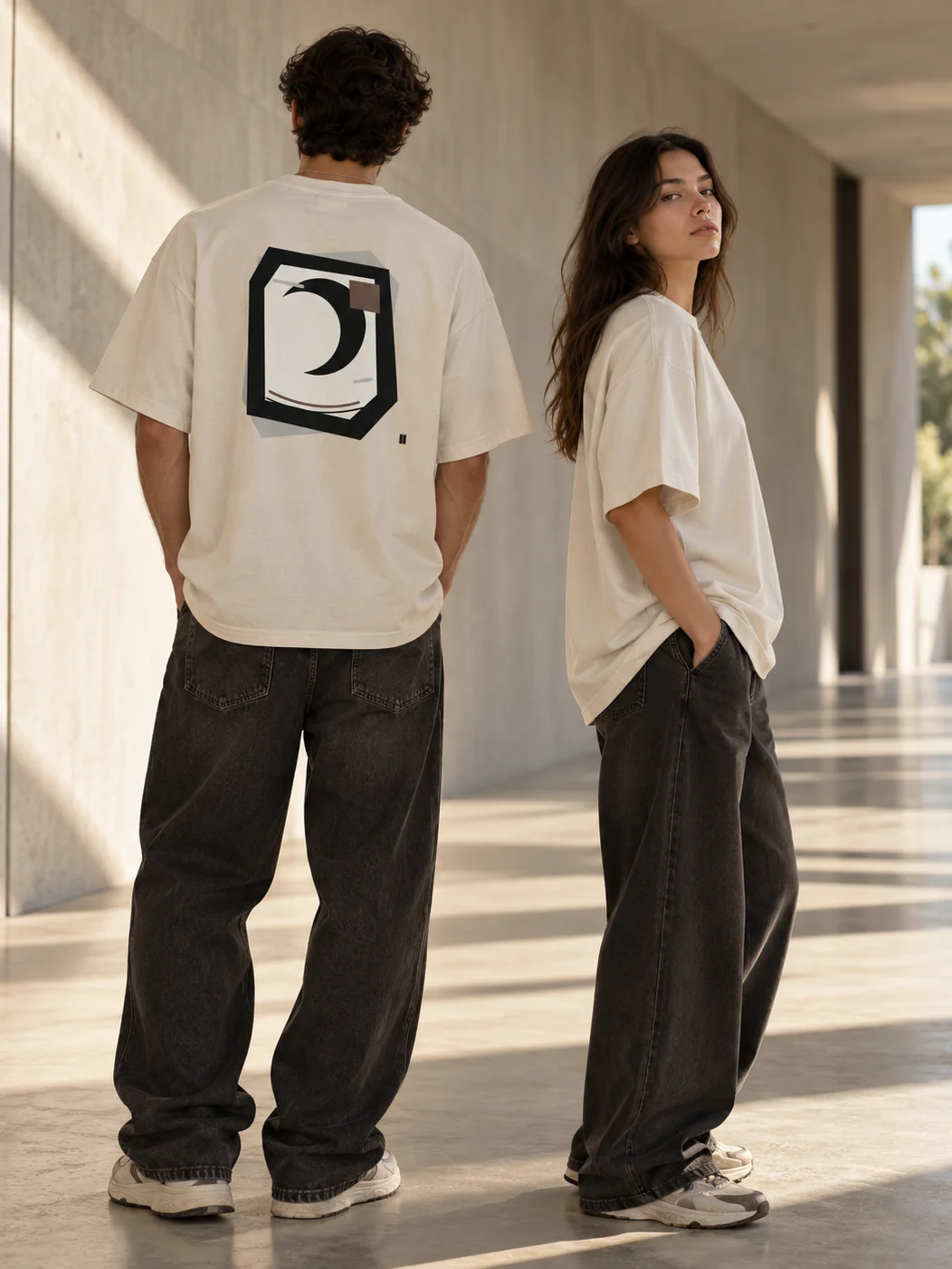 NIGHT ARCHIVE — Oversized Faded Tee product image (1)