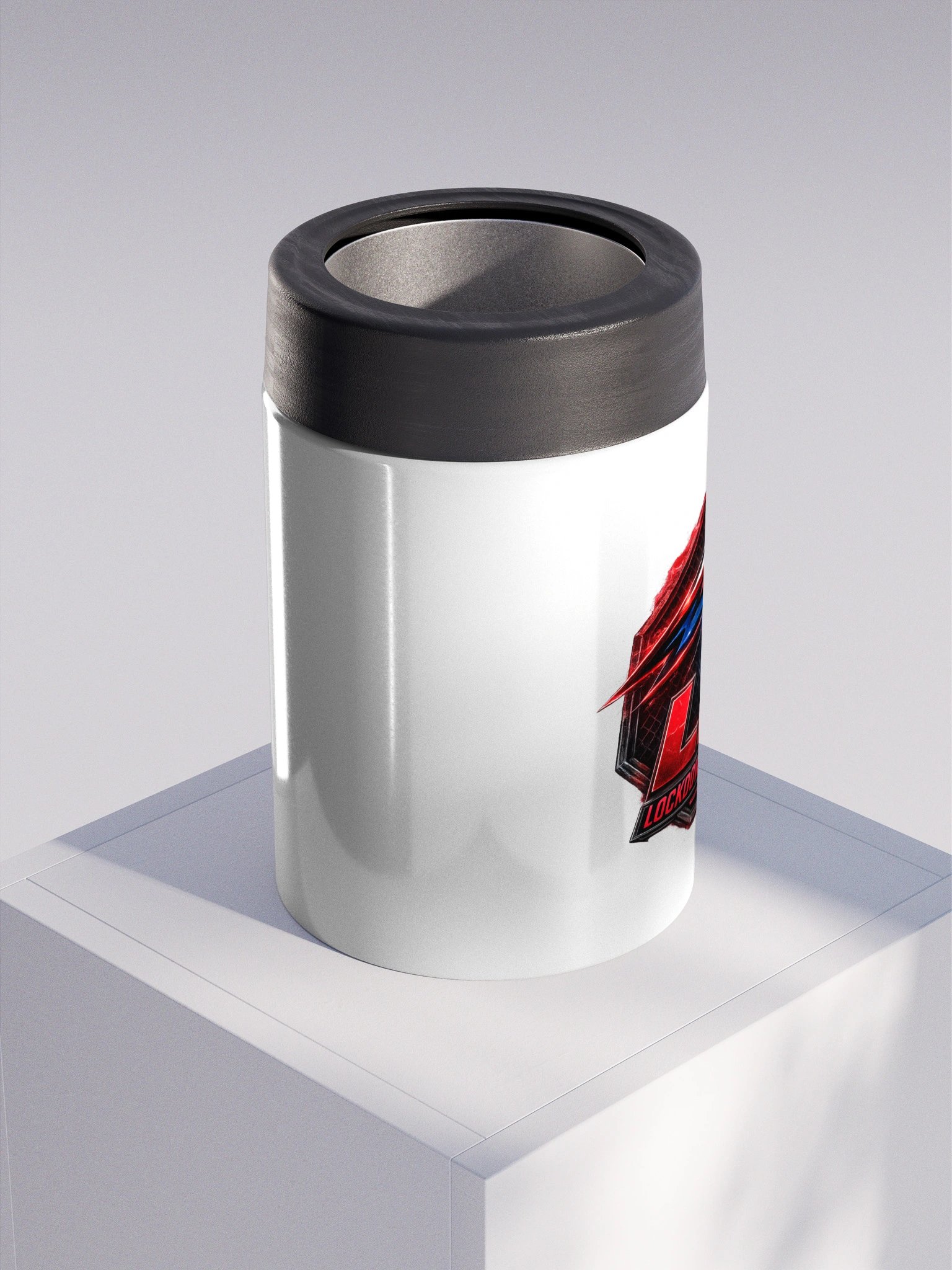 LFL Lockdown Fighting League Stainless Steel Koozie product image (3)