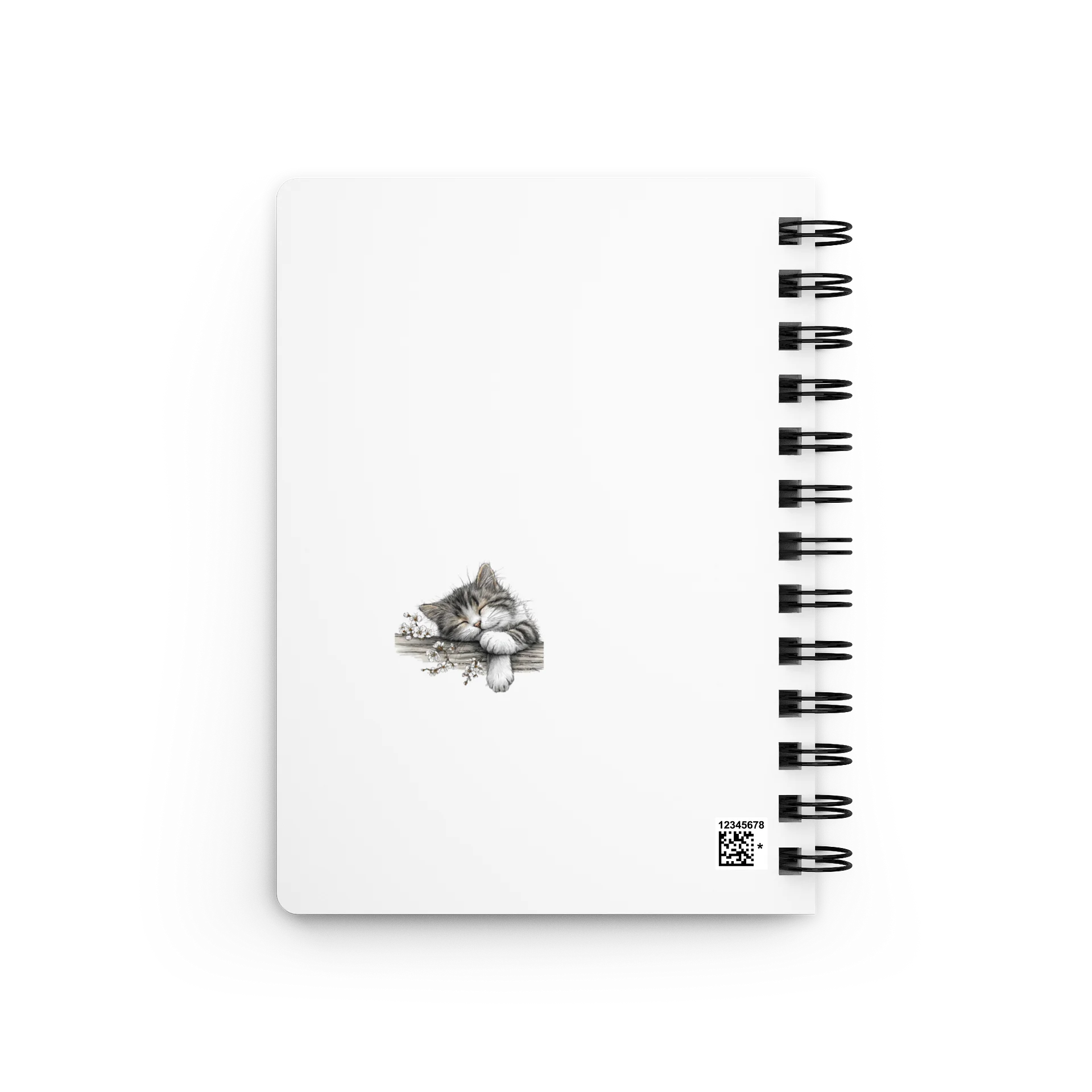 Cat Spiral Notebook product image (2)