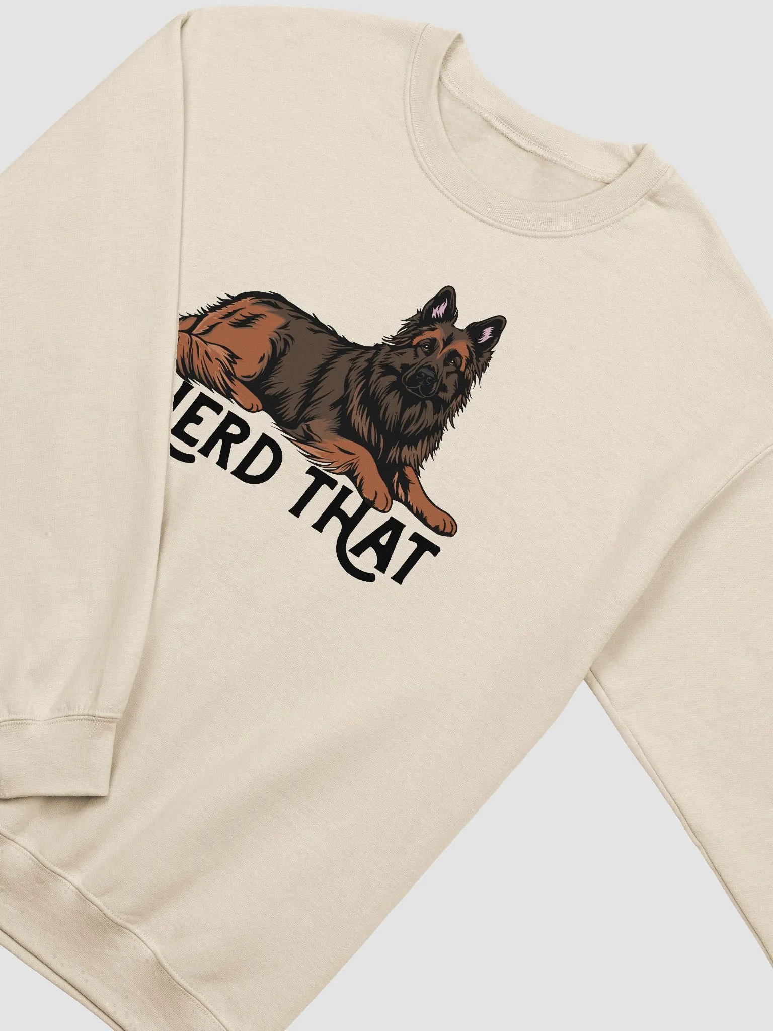 I Herd That Belgian Tervuren Sweatshirt | Funny Shirt for Herding Dog Owners product image (4)