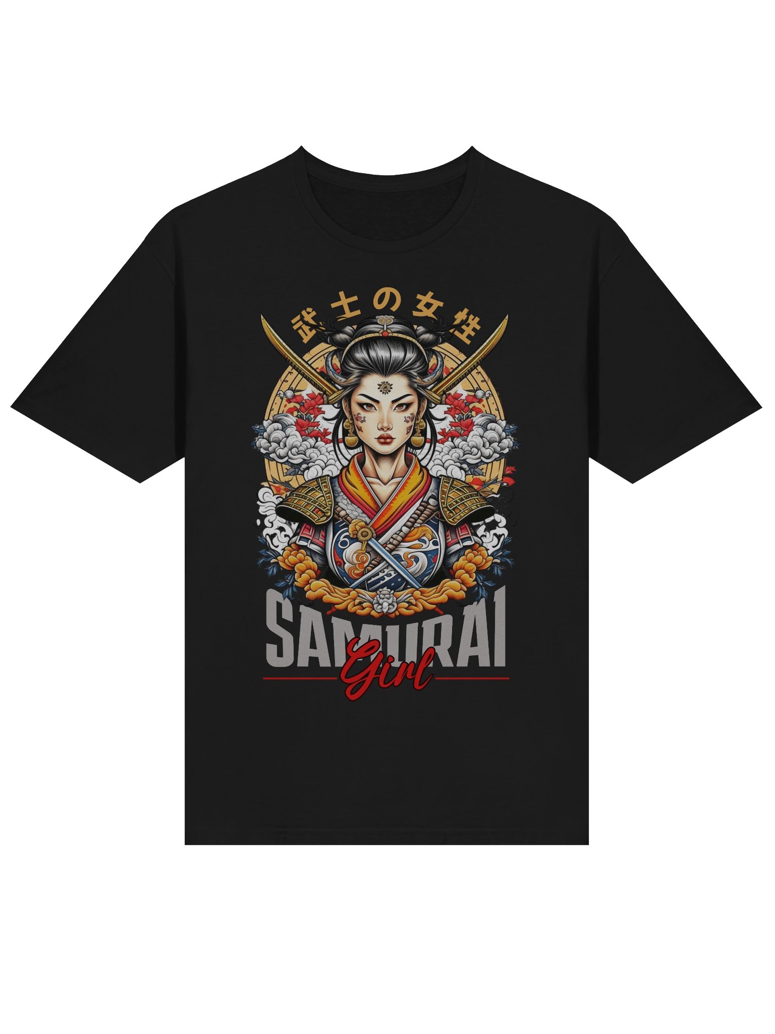 Samurai Girl Bushido Woman T-Shirt - Gildan Softstyle product image (2)