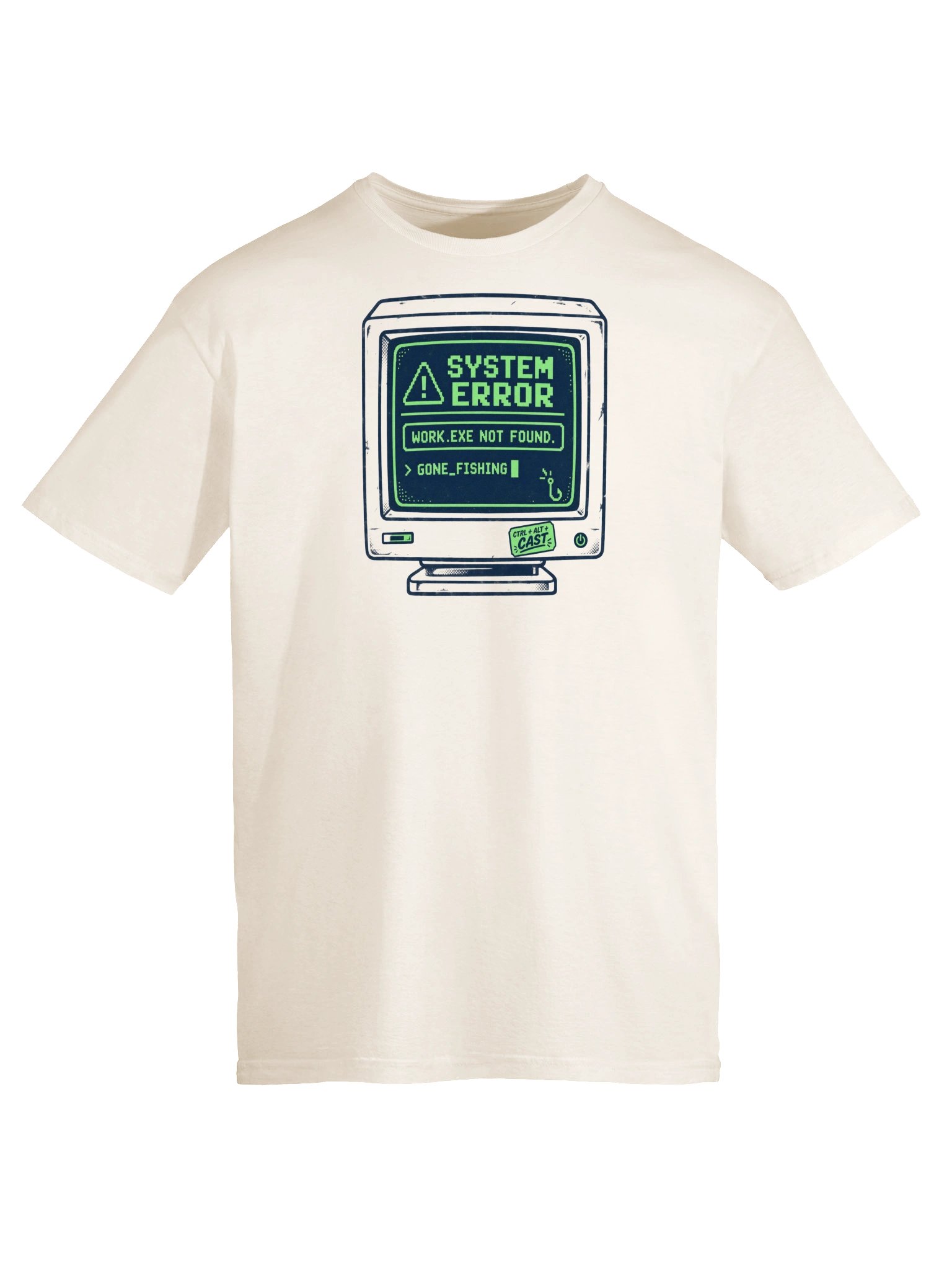 System Error: Gone Fishing T-Shirt product image (5)