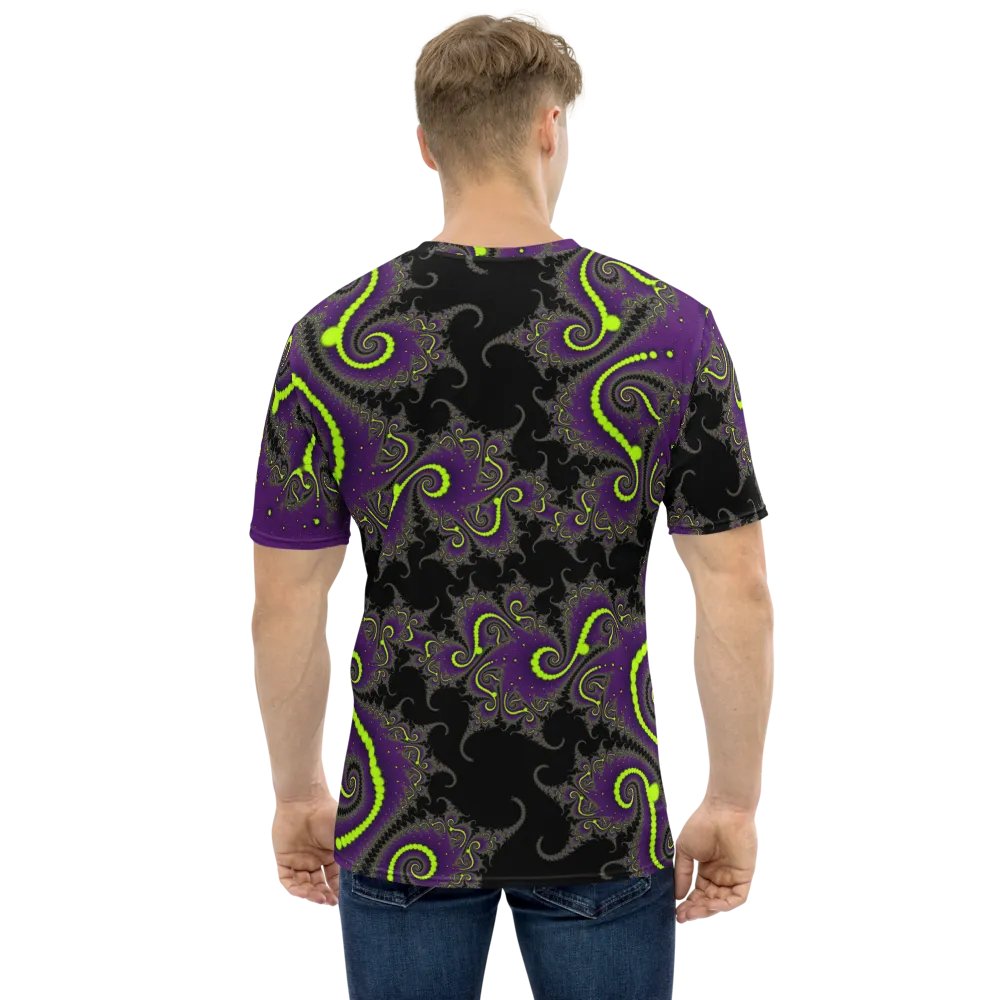 Fractal men's T-shirt - Acid Nights product image (9)
