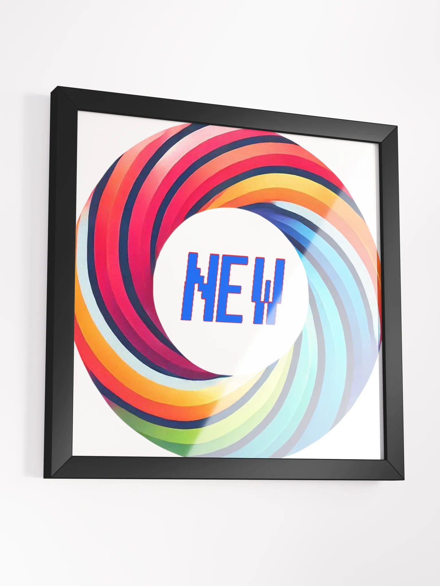 Symmetrical Starburst Framed Poster product image (3)