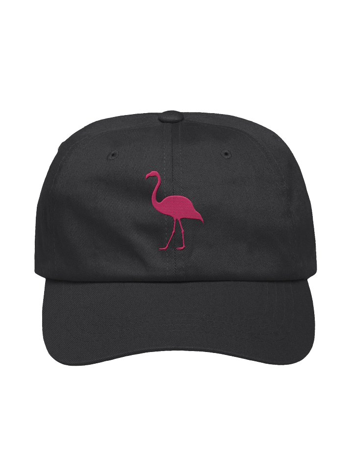 Flamingo Silhouette Embroidered Dad Hat product image (3)