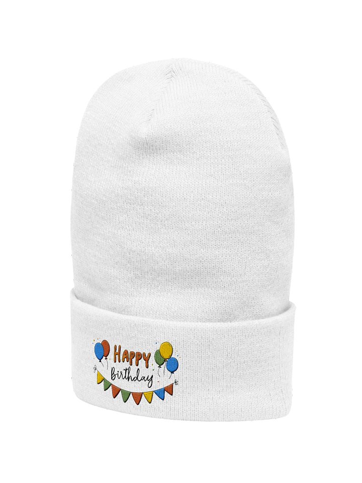 Happy Birthday Yupoong Cuffed Beanie product image (13)