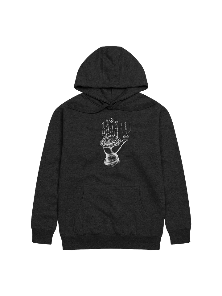[Hand of Mysteries 3 - White] - Unisex Hoodie product image (1)