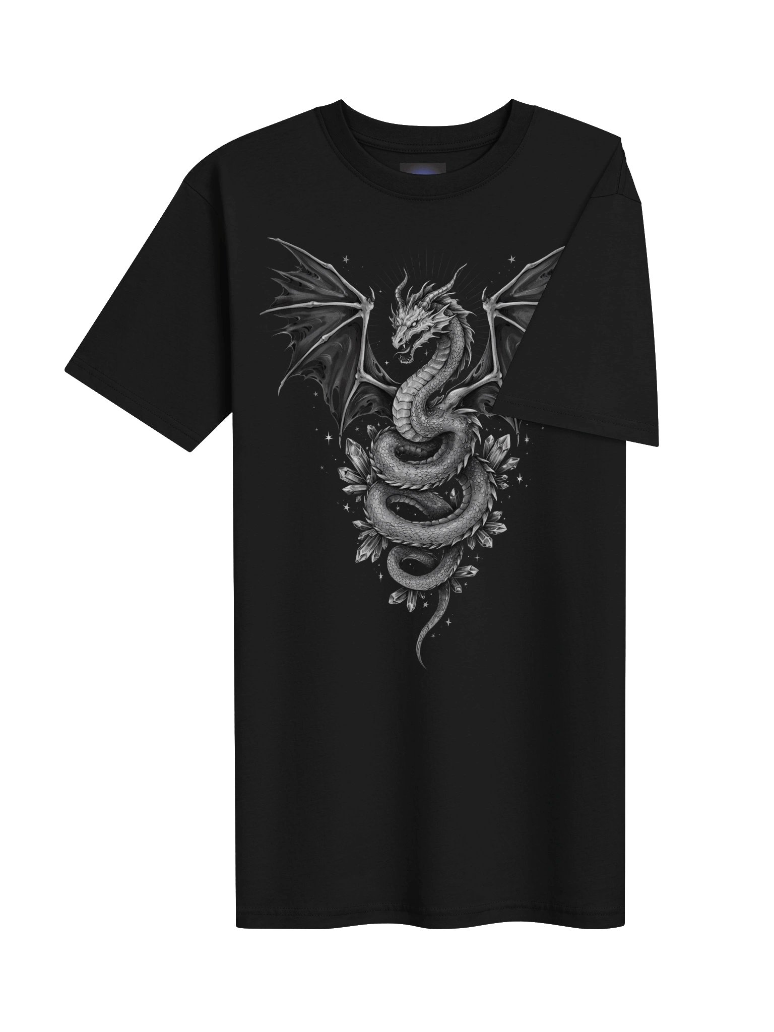 The Wyrm Ascension // Gothic Dragon Heavyweight Tee product image (6)