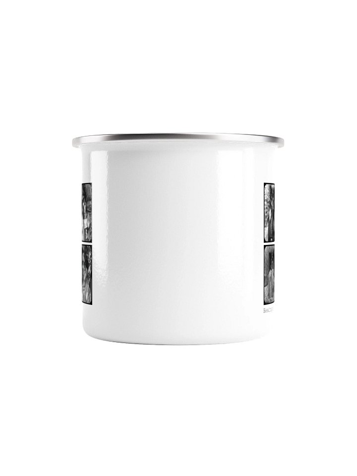 Reading is cute / La lecture est mimi Enamel Mug product image (2)