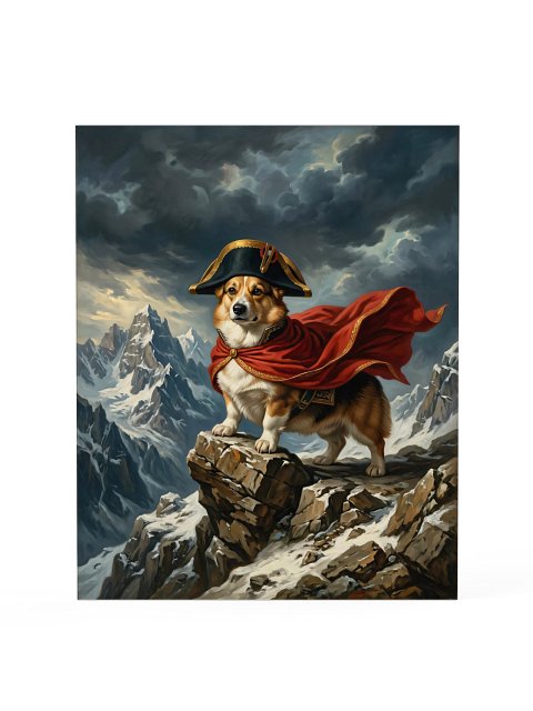 Napoleon Corgi Poster