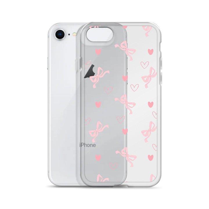 Lovely Clear iPhone Case product image (2)
