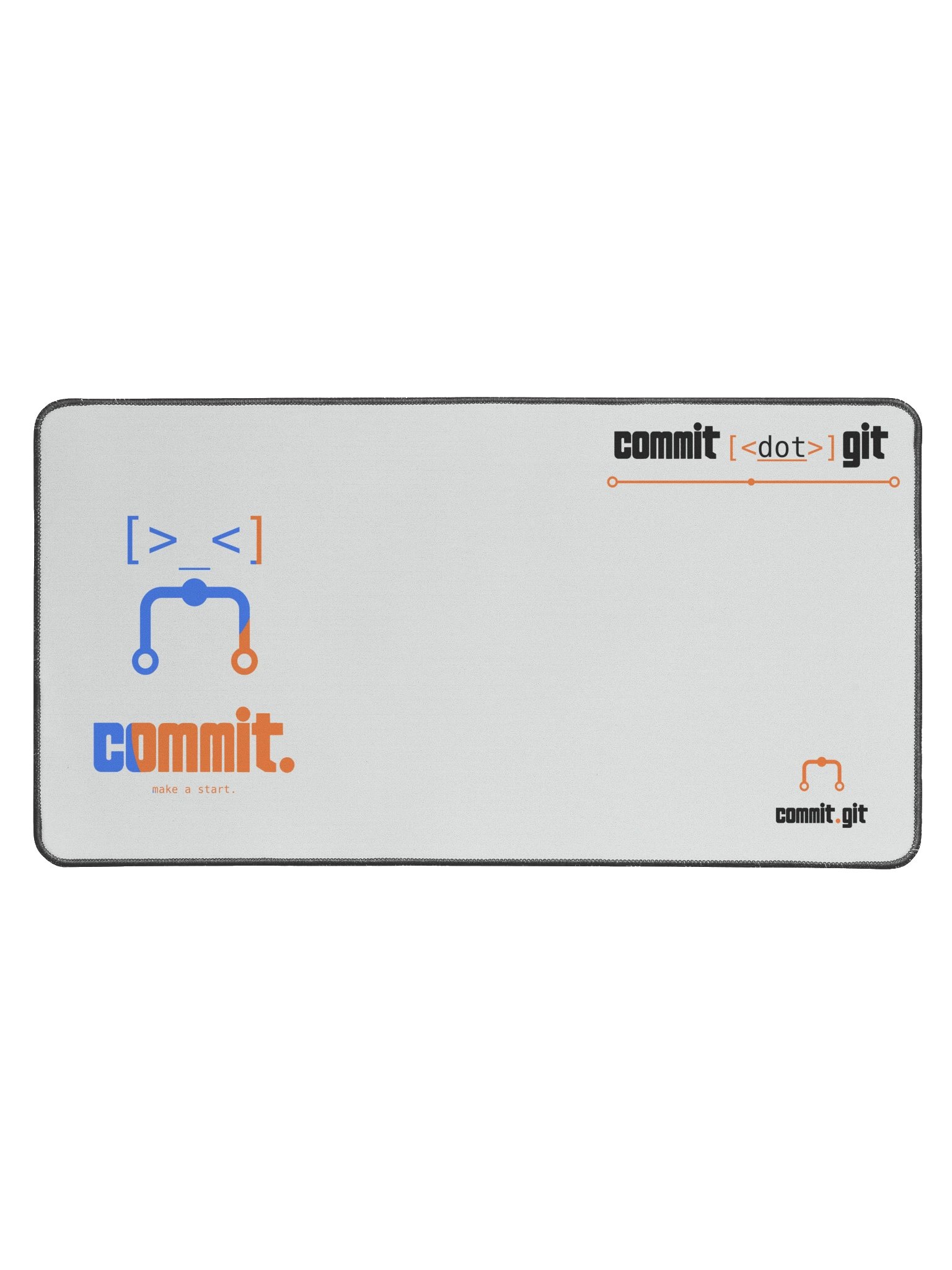 Commit Git Minimalist Desk Mat product image (1)
