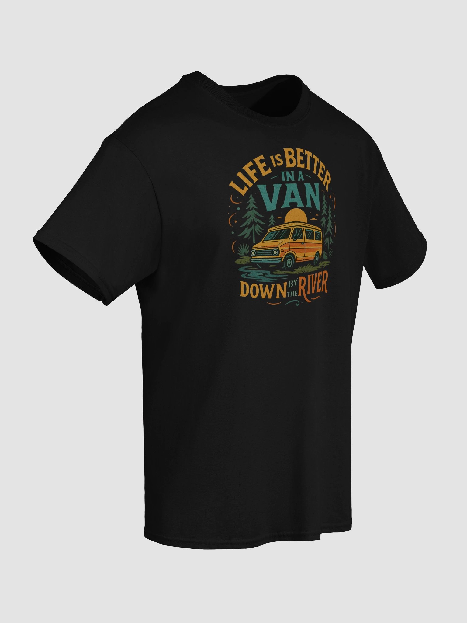 Freedom, Trees & Laughs – Van Down by the River Tee product image (80)