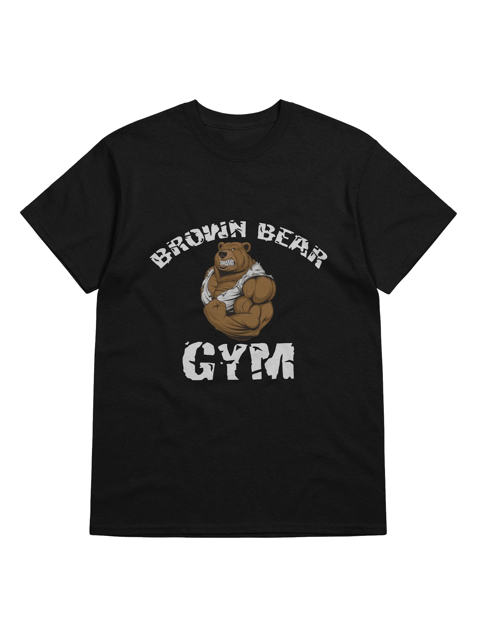 Brown Bear Gym t-shirt product image (5)