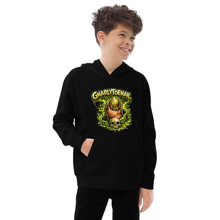 GnarlyToenail Horror Youth Fleece product image (2)