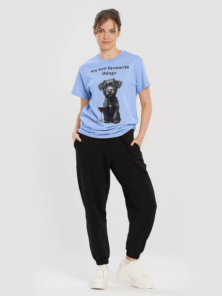 My two favourite things, Dog & glass of wine #2 product image (2)