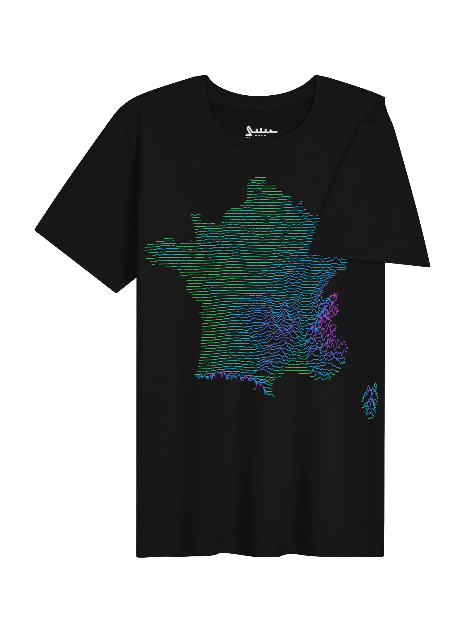 Ridgeline Tee - France (Acid) product image (4)