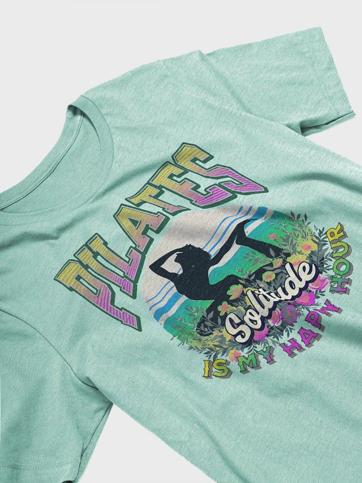Pilates Is My Happy Hour Supersoft Comfort Classic T-Shirt product image (2)