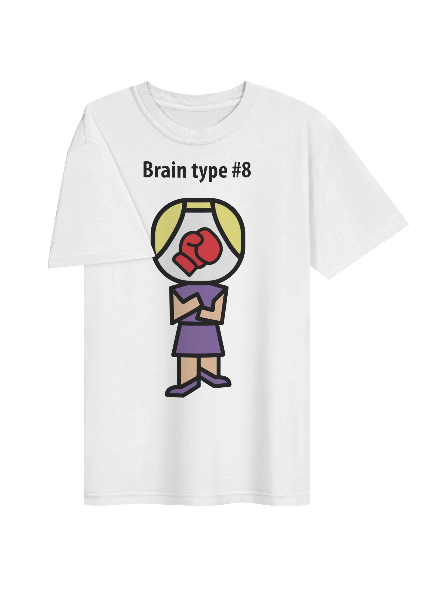 Brain type #8 t-shirt product image (3)