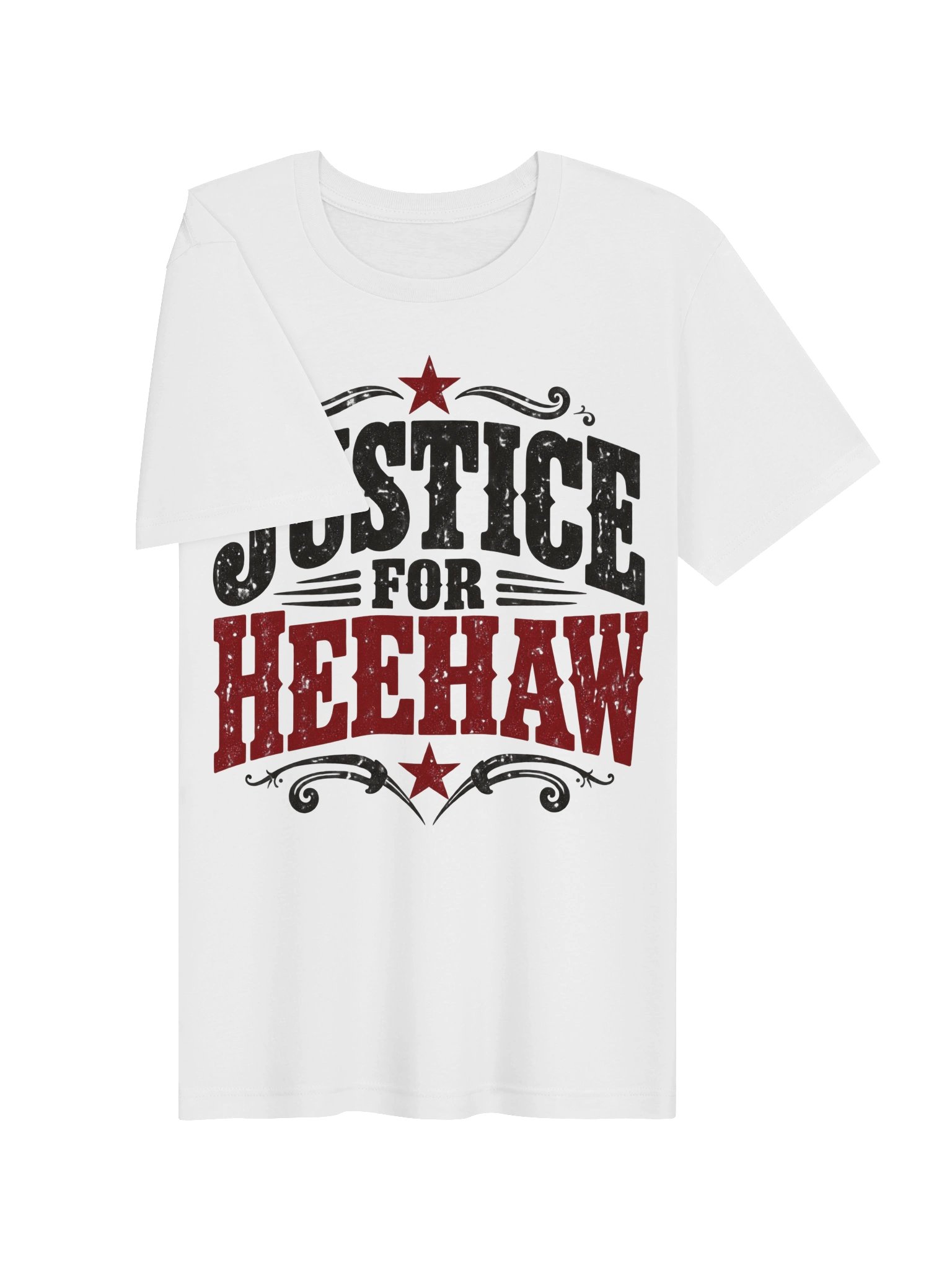 Justice For HeeHaw Star -Black -And-Red product image (3)