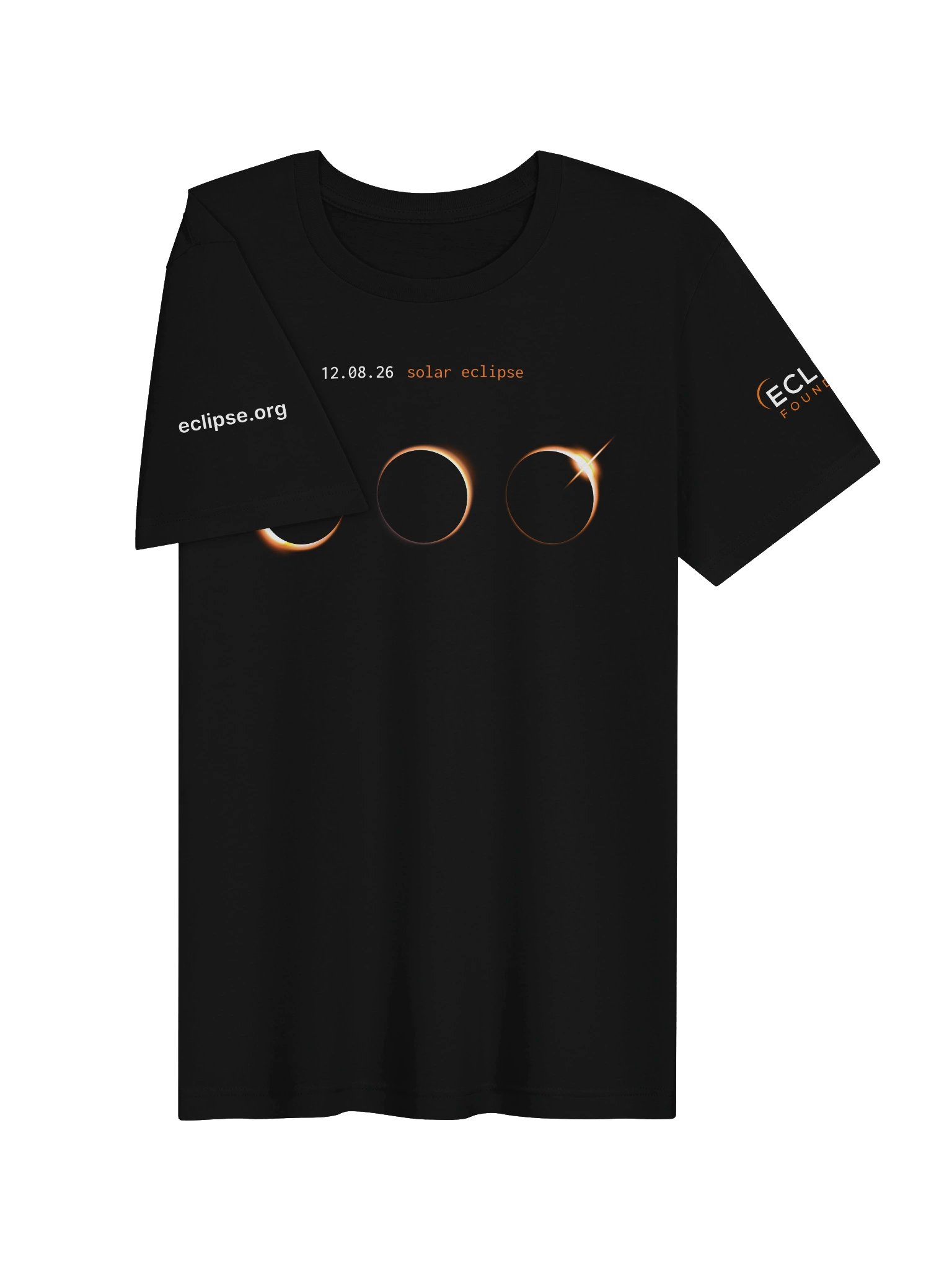 2026 solar eclipse unisex tshirt product image (3)