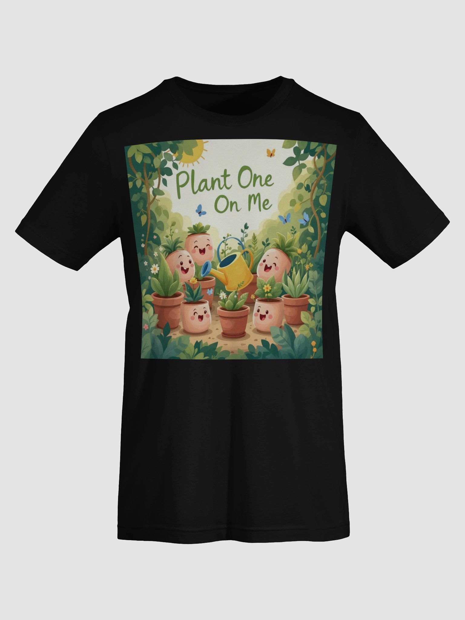 Cheerful Potted Plants Tee product image (8)