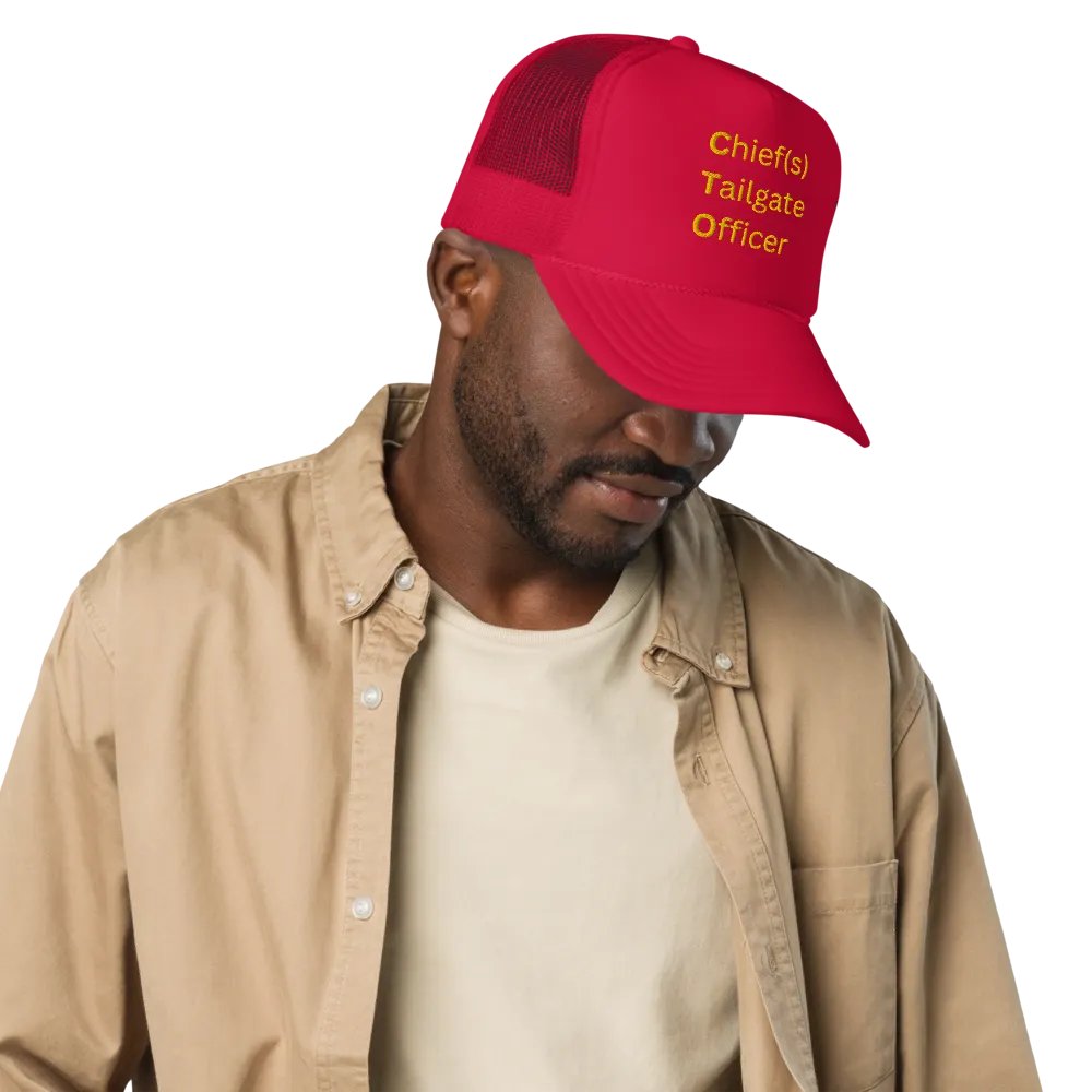 Chief(s) Tailgate Officer Trucker Hat product image (6)