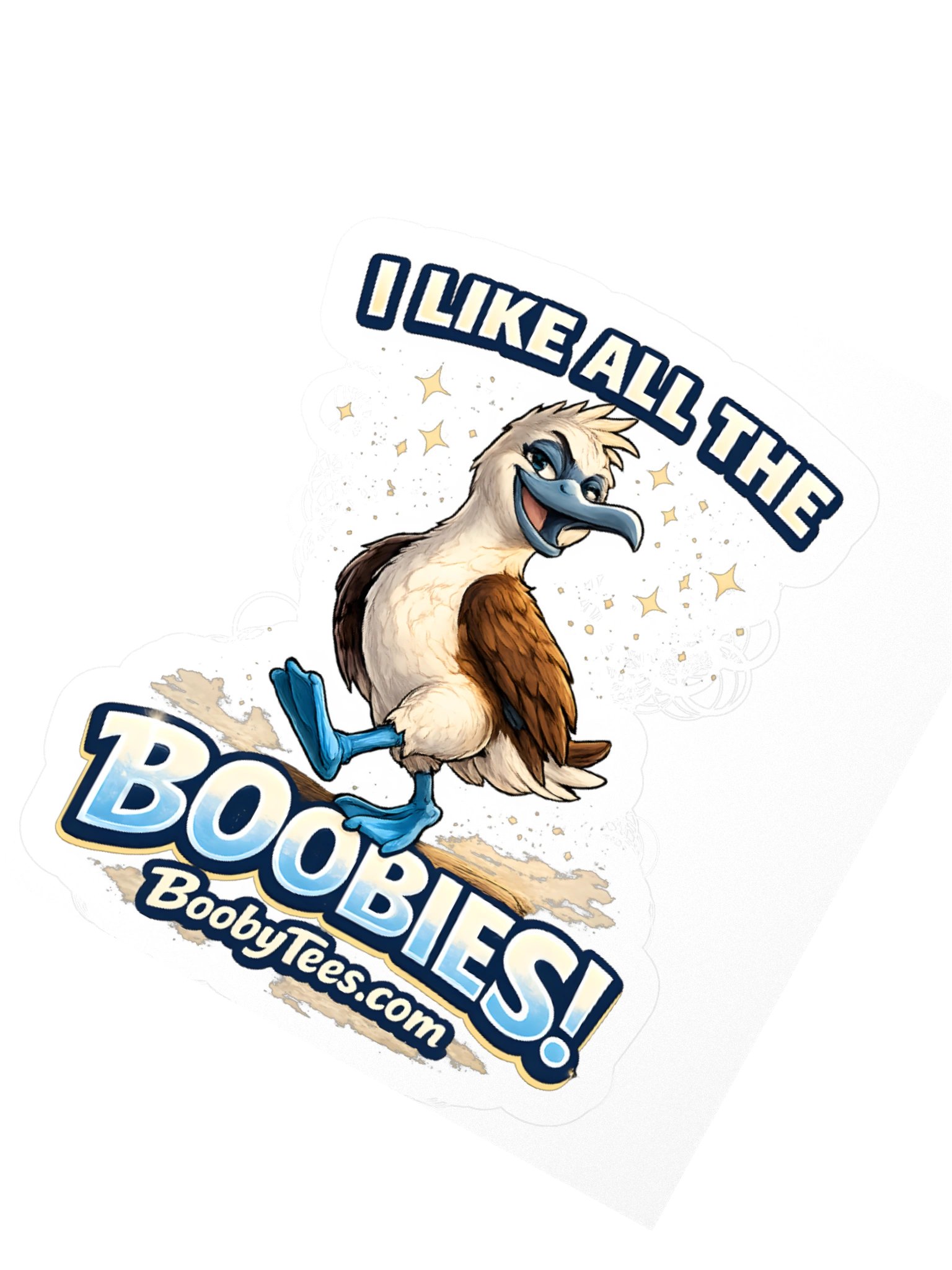 I Like All The Boobies! Sticker product image (2)