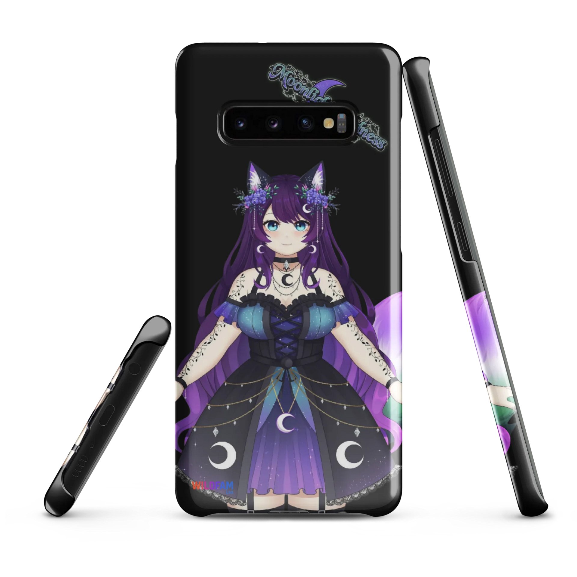 Black Moonlight Samsung Phone Case product image (3)