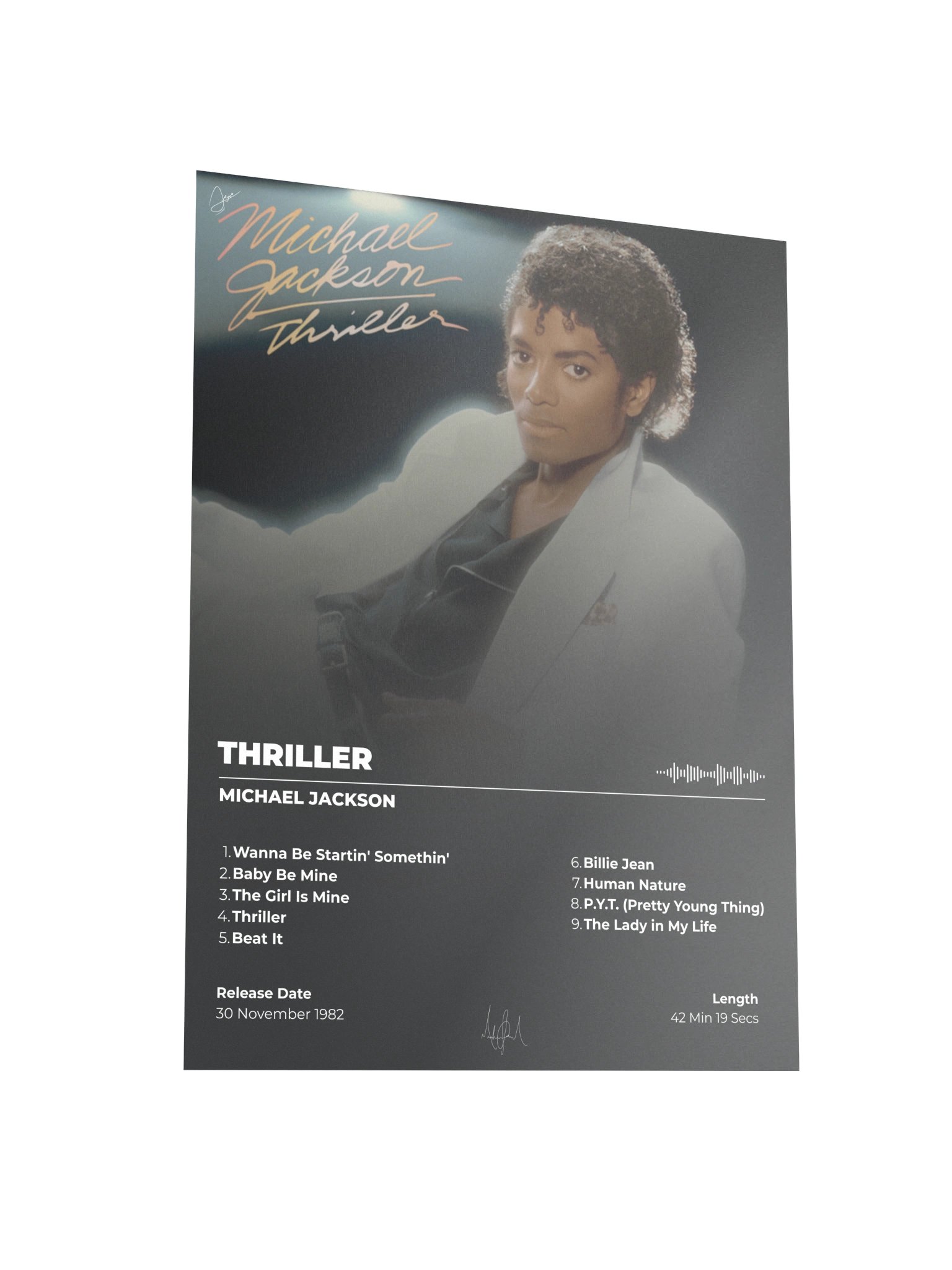 Michael Jackson Thriller Album Poster product image (5)