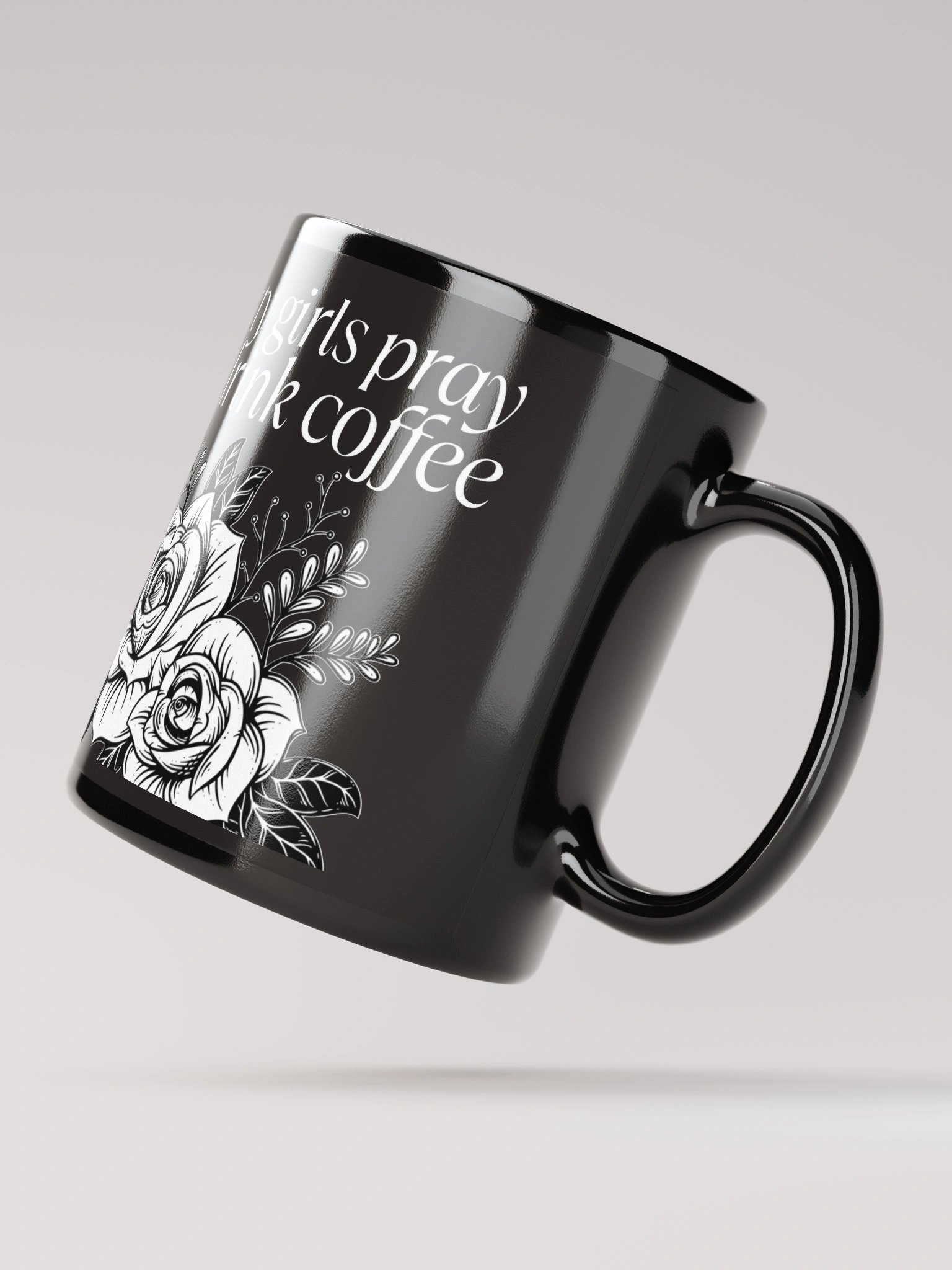 Pretty Girls Pray Coffee Mug product image (4)