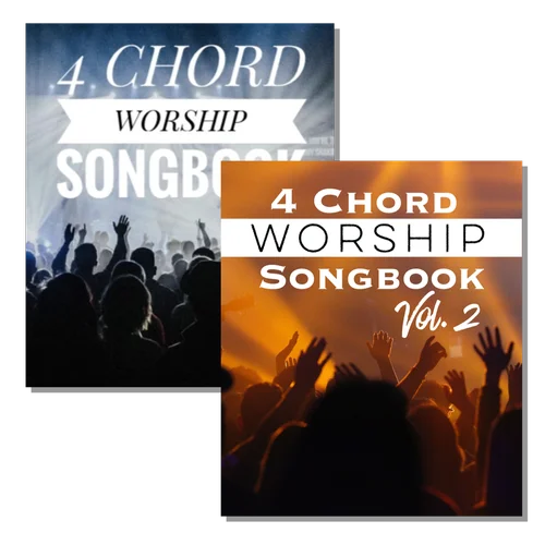 4 Chord Worship Songbook Digital Bundle 1 & 2 product image (1)
