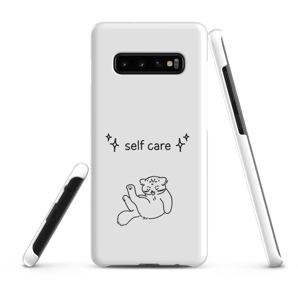 Self Care Manul - Snap Samsung Case product image (5)