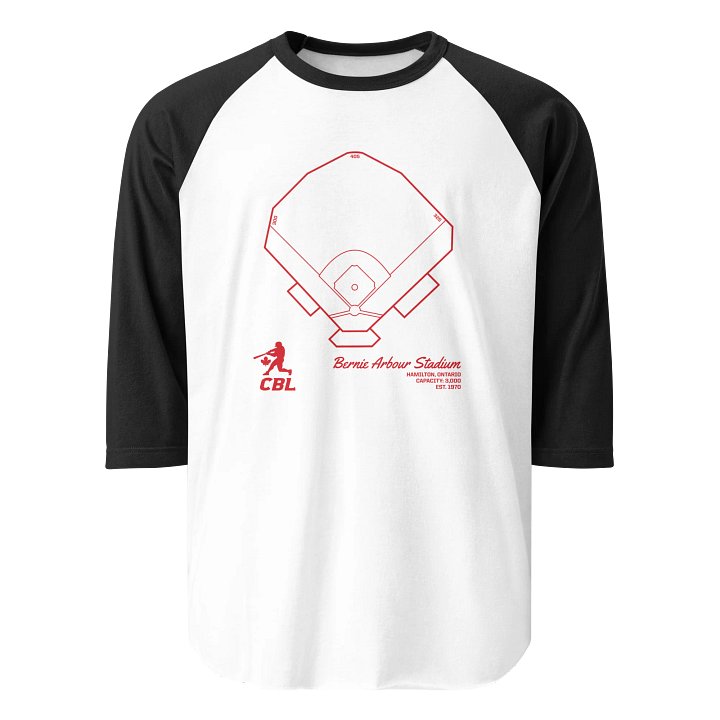 Hamilton Ballpark 3/4 Tee product image (4)