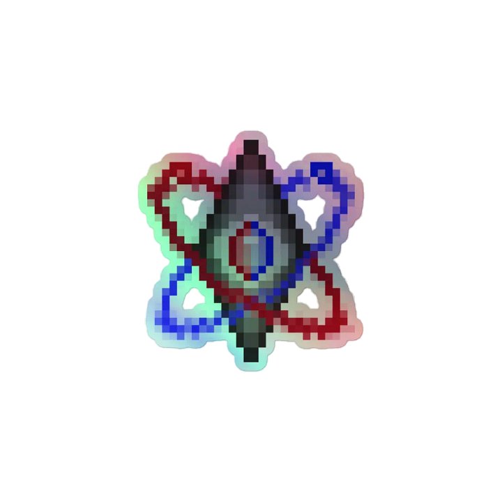 Sapphire ExperiMental Holographic Sticker product image (1)