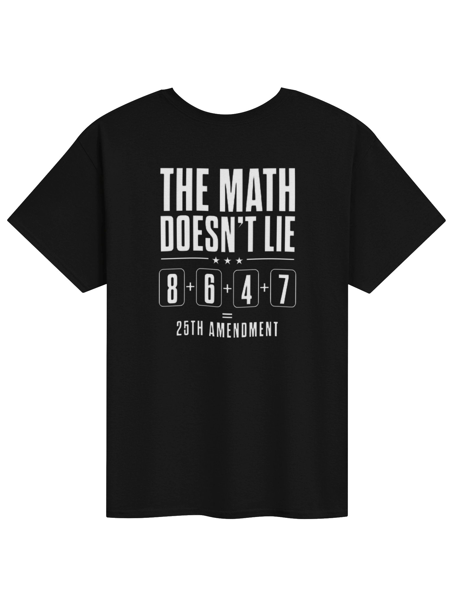 The Math Doesn’t Lie 8647 Shirt product image (1)