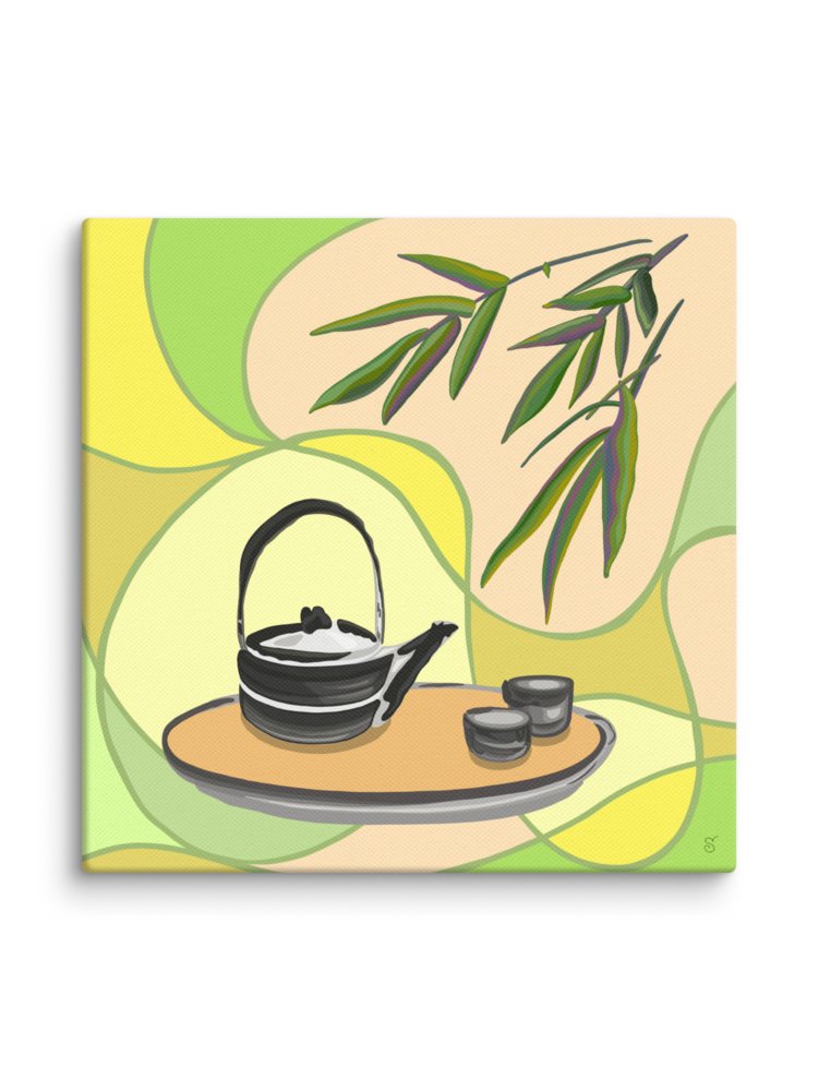Bamboo Serenity Canvas Set - Coffee Shop No. 6 product image (2)
