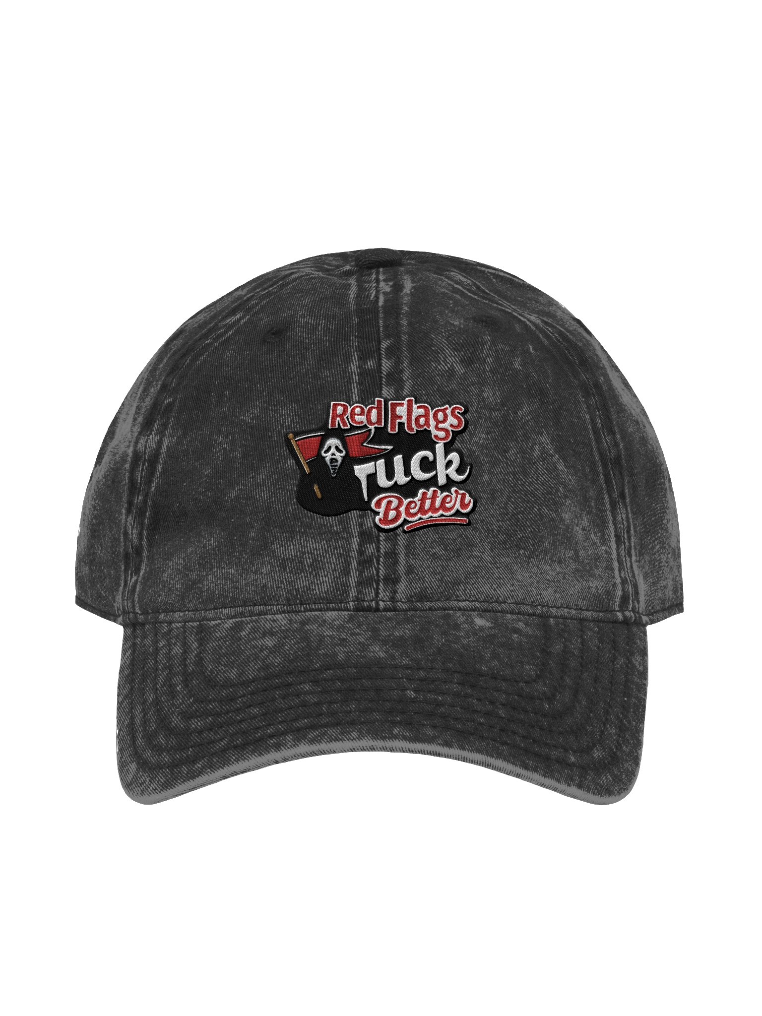 Red Flags - Distressed Hat product image (1)