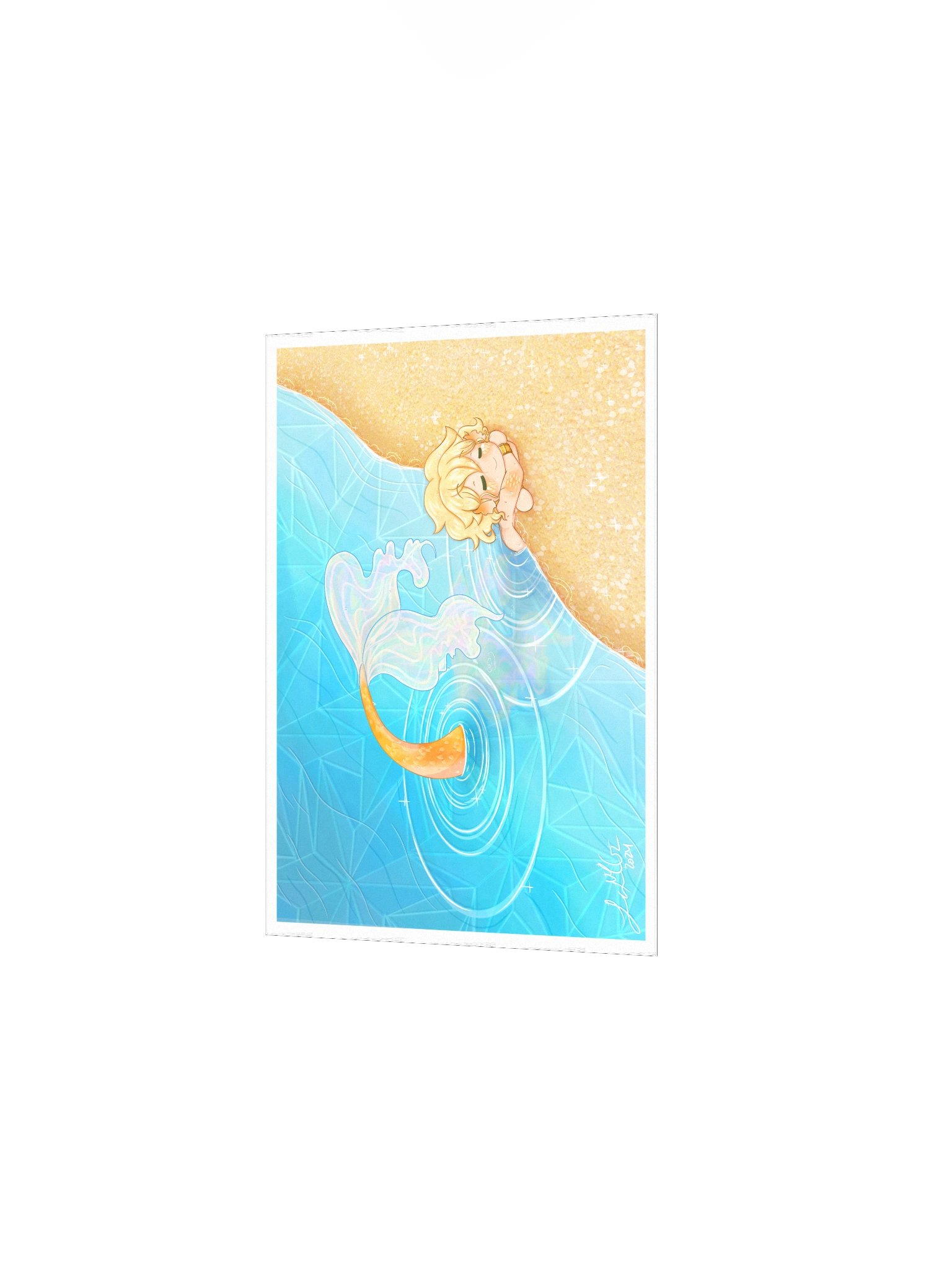 Sparkling Surf Print product image (3)