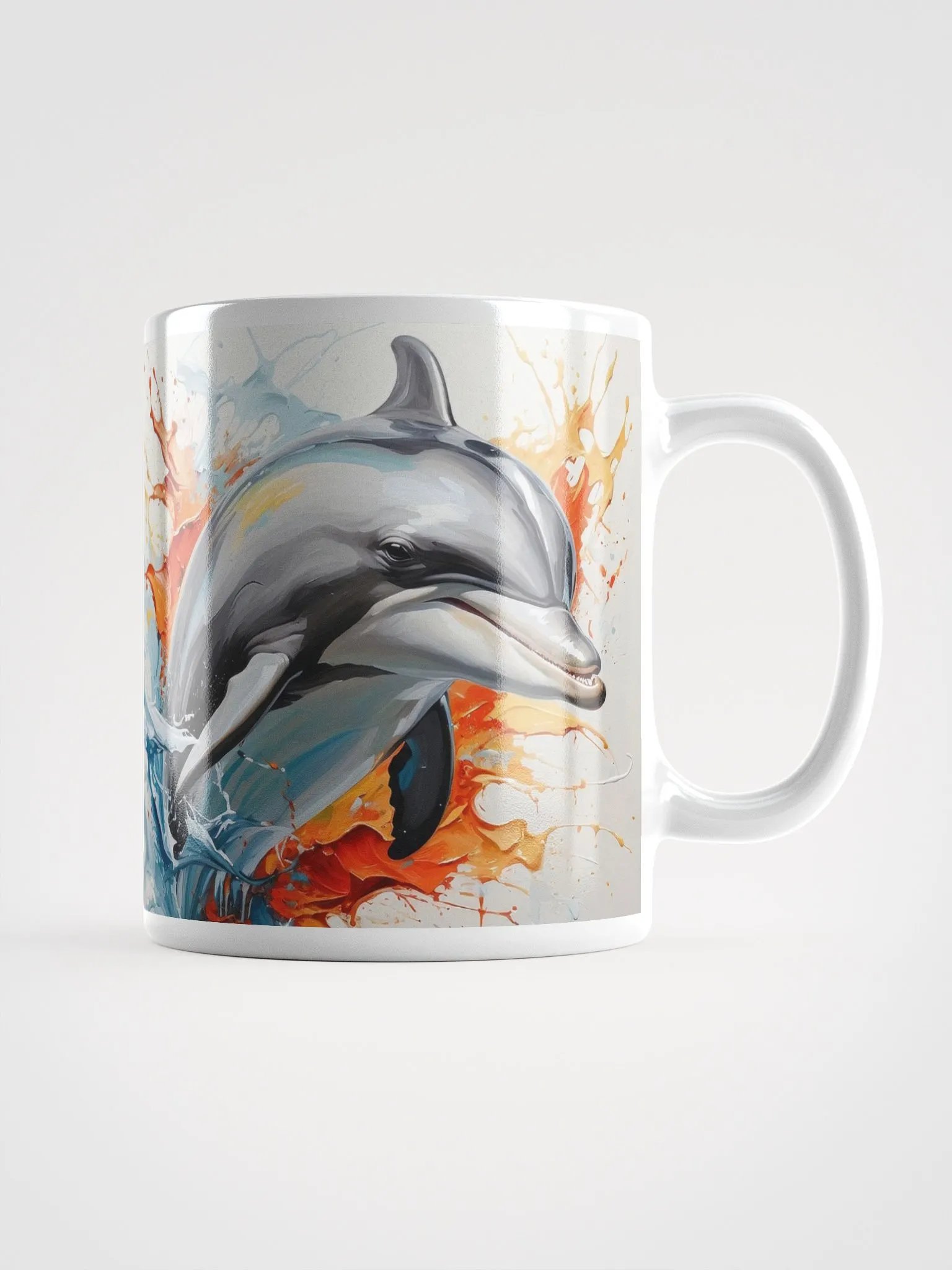 Sunlit Jumper Dolphin Mug product image (1)