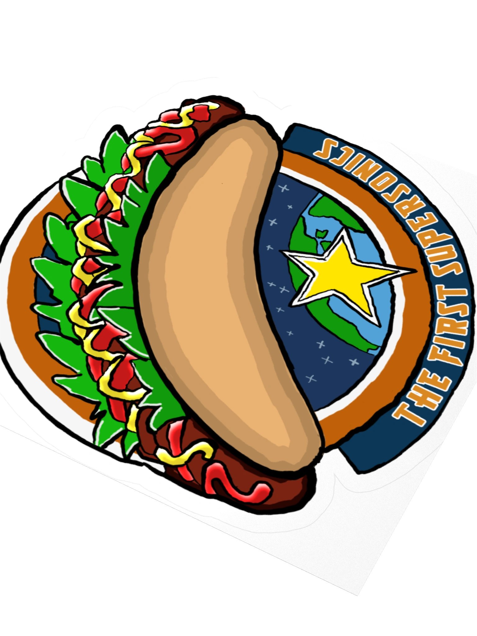 Hotdog Storm sticker product image (3)
