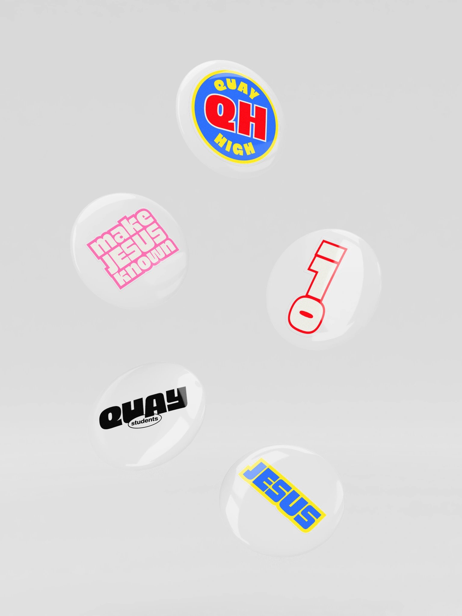 quay students HS button pin pack product image (3)