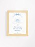 His Mercies Are New Every Morning Lamentations 3:22-23 | Blue Coquette Framed Christian Wall Art