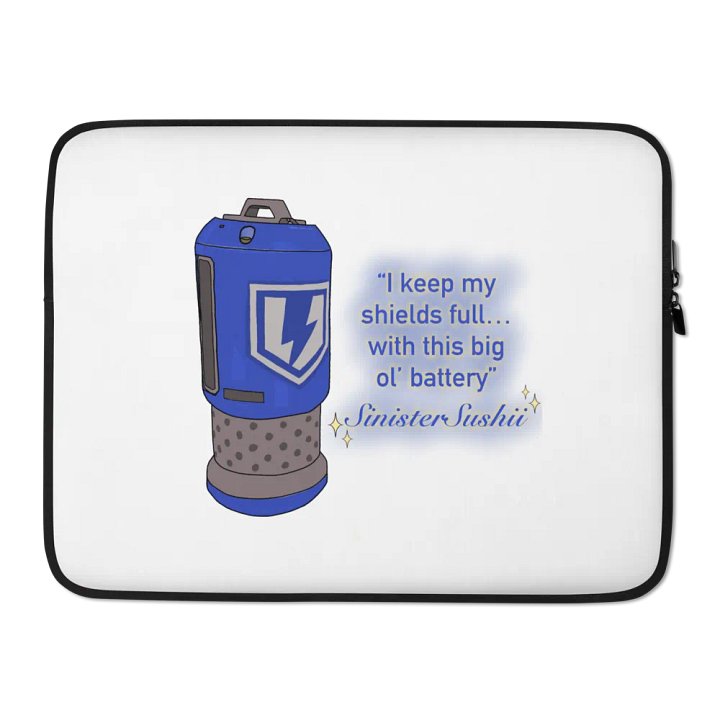SinisterSushii Big ol' Battery Laptop Case product image (2)