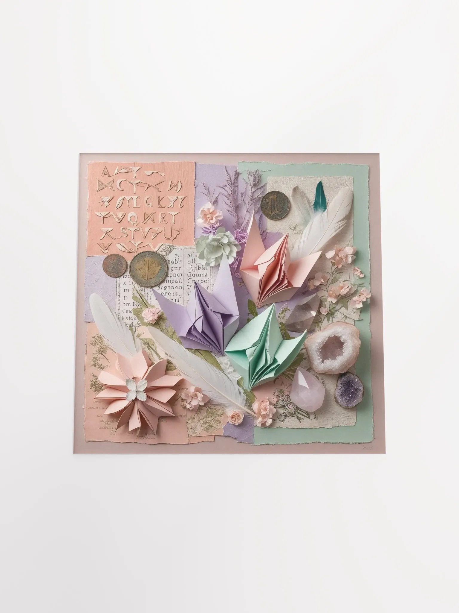 Dreams Folded in Paper Poster #3 – For the Ones Who Piece Together the Past product image (16)