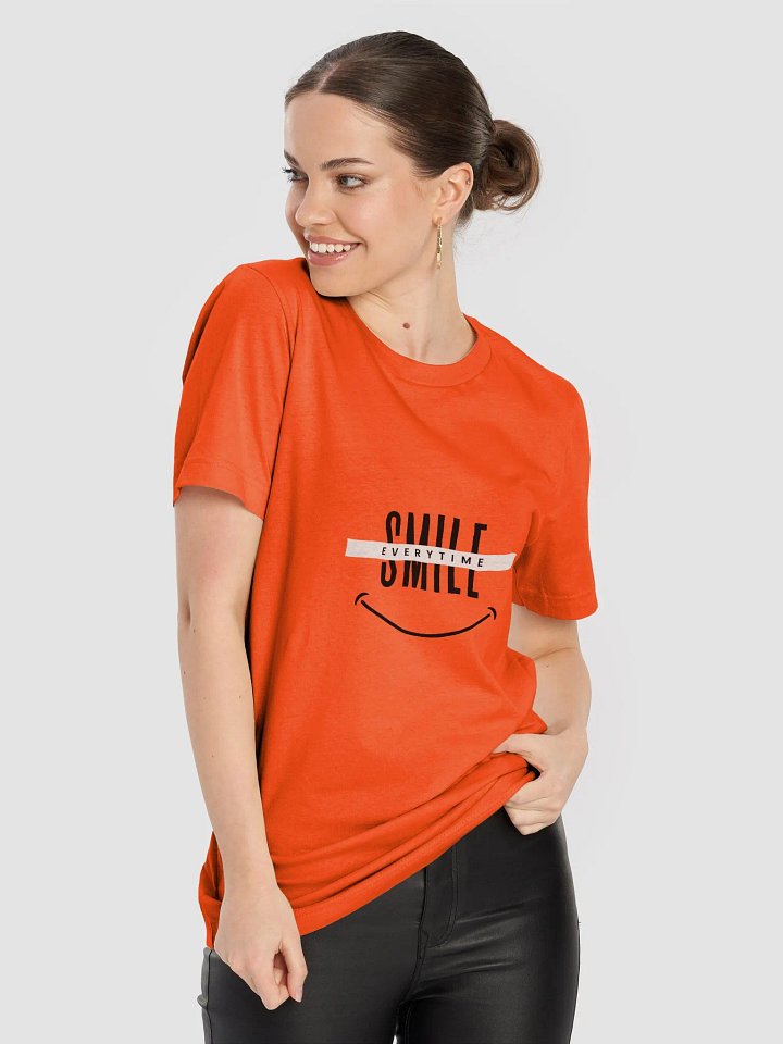 SMILE EVERYTIME Unisex Supersoft T-Shirt product image (2)