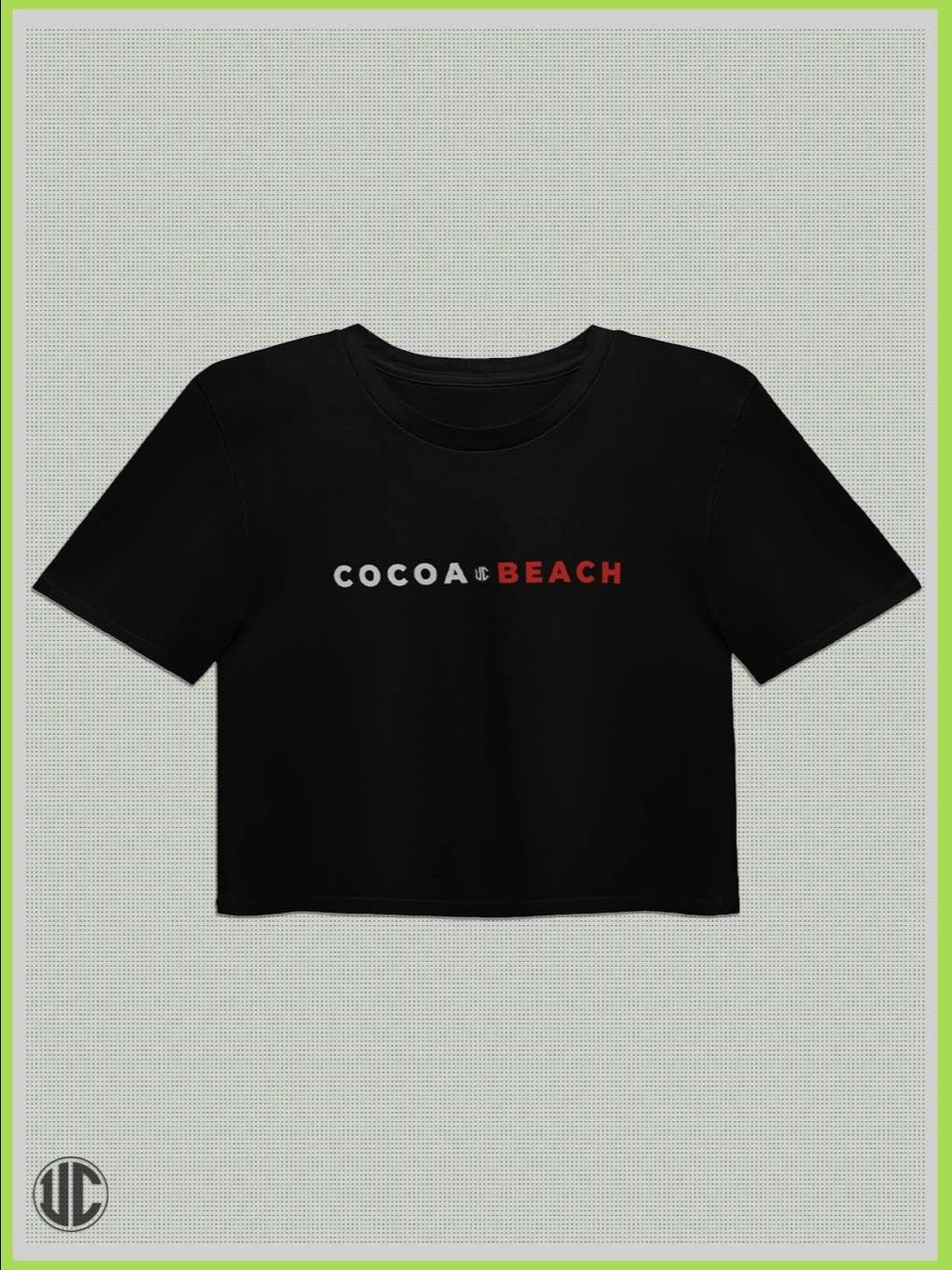 Crop Top | Cocoa Beach Original Crop Top T-Shirt product image (21)