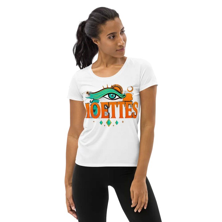 Moettes Celestial Eye Women's Athletic Tee product image (1)