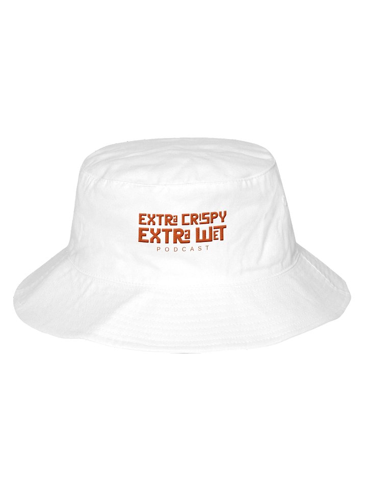 Extra Crispy Extra Wet Bucket Hat White product image (1)